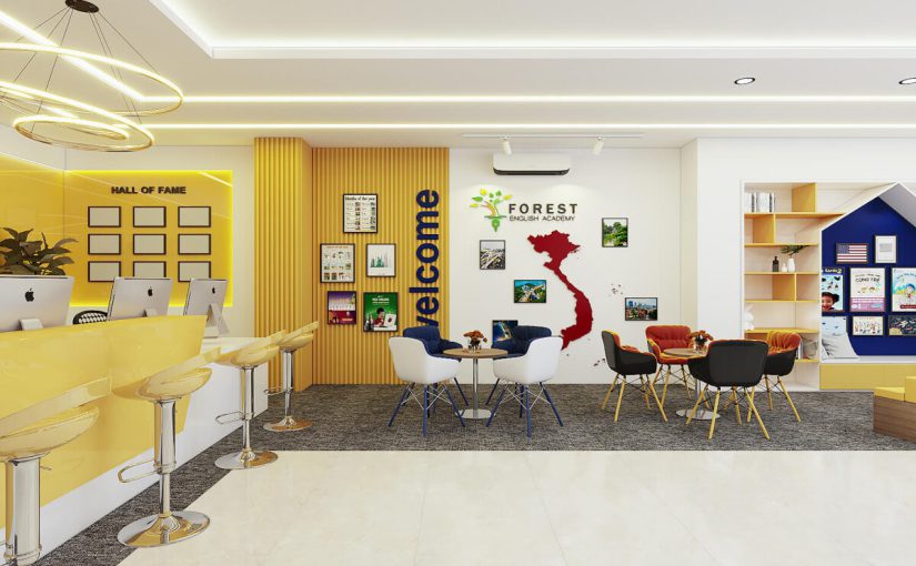 5 Lưu Ý Khi Thiết Kế Trung Tâm Ngoại Ngữ Chuyên Nghiệp, Ấn Tượng