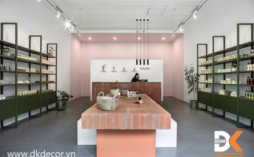 Mẫu Thiết Kế Shop Mỹ Phẩm Nhỏ