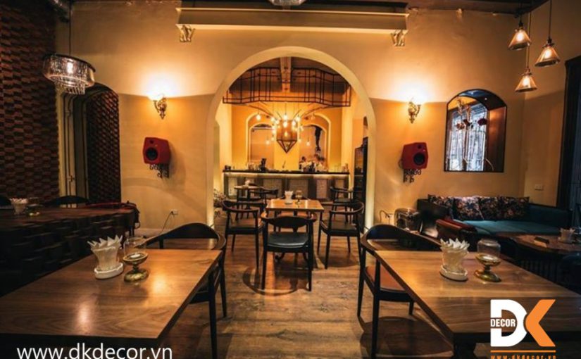 Thiết Kế Quán Cafe Phong Cách Cổ Điển