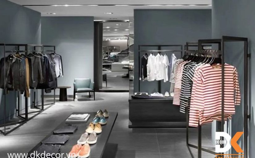Mẫu Thiết Kế Shop Thời Trang Nam