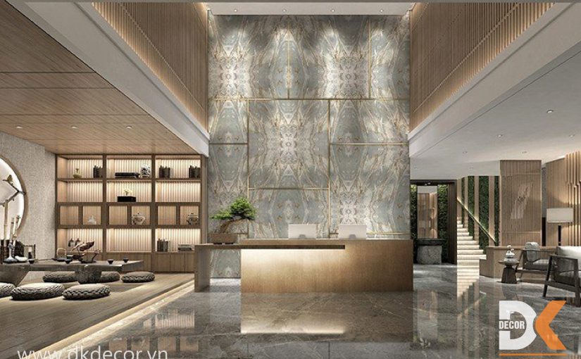 Mẫu Thiết Kế Quầy Lễ Tân Đẹp