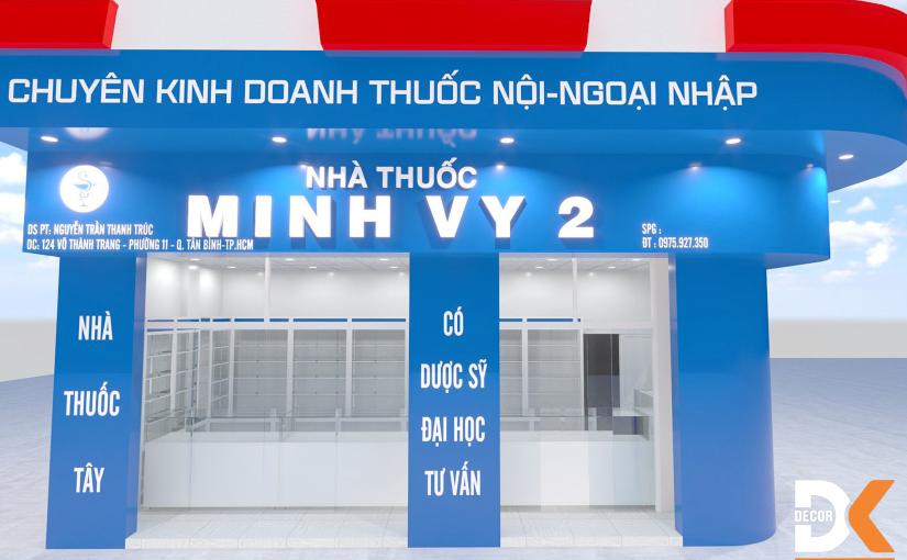 Thiết Kế Nhà Thuốc Đạt Chuẩn GPP Giá Rẻ Tại Bình Dương