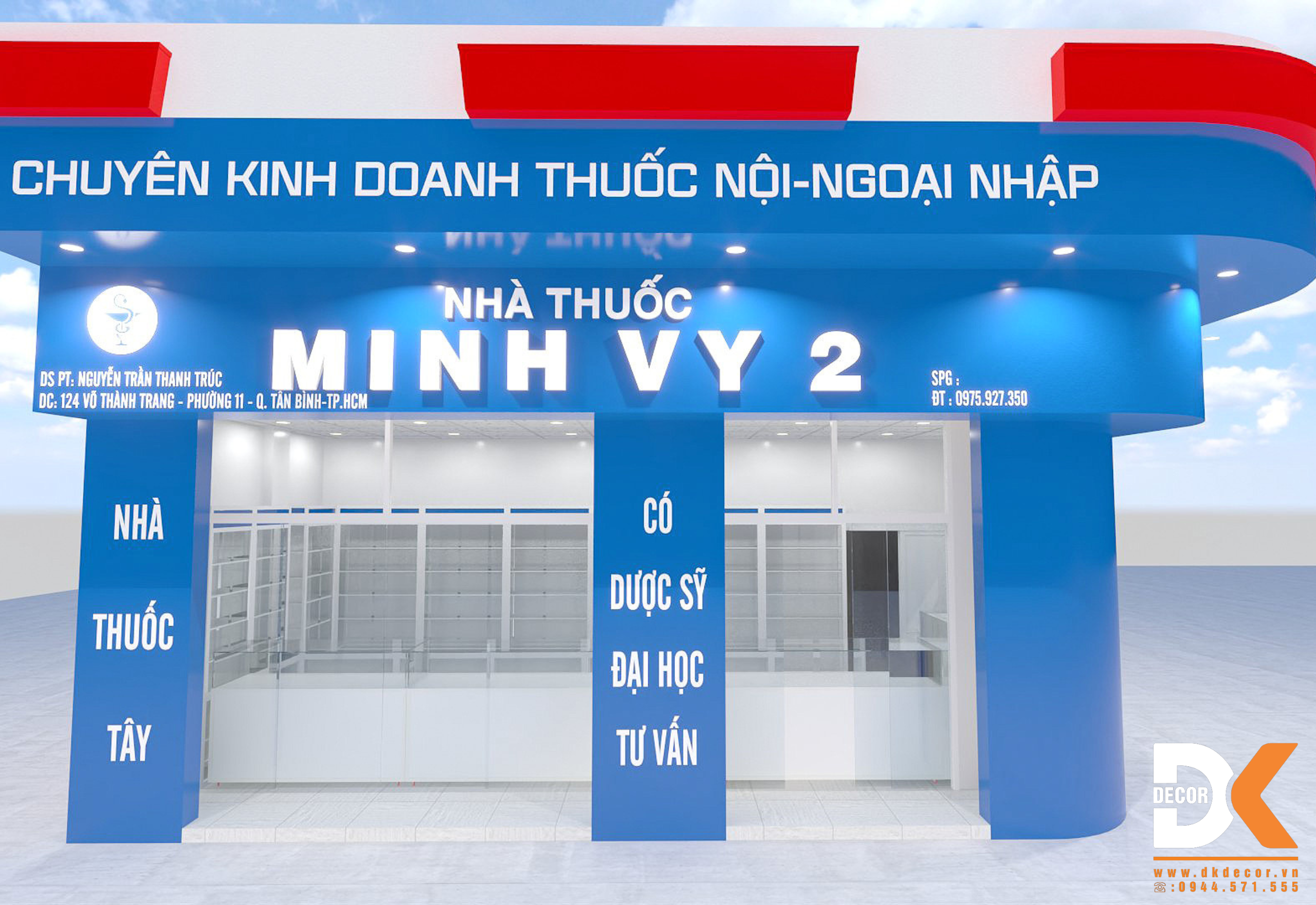 Thiết Kế Nhà Thuốc Đạt Chuẩn GPP Giá Rẻ Tại Bình Dương 