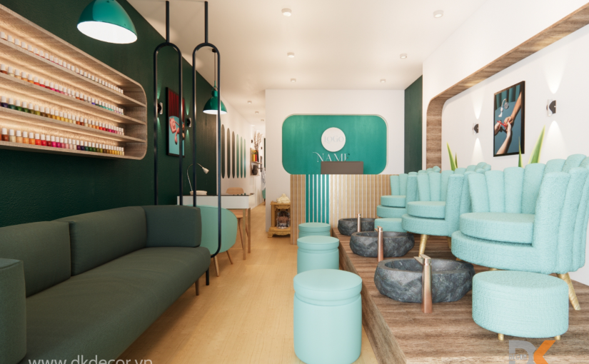 Thiết Kế Tiệm Nail Uy Tín HCM