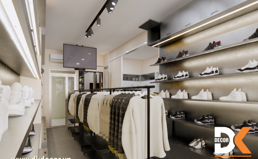 Thiết Kế Thi Công Nội Thất Shop Quần Áo Trọn Gói Tại Thủ Đức