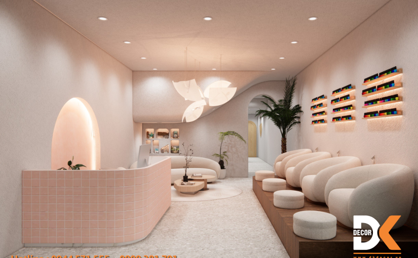 Thi Công Tiệm Nail Trọn Gói Giá Rẻ HCM