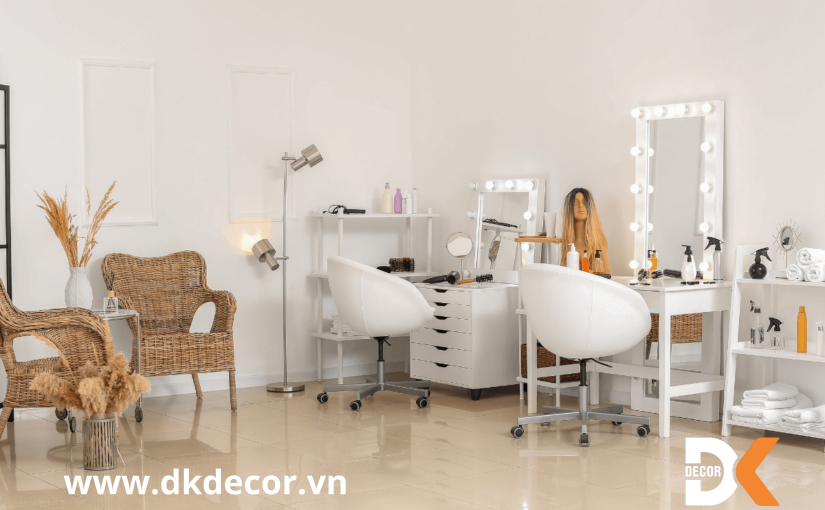 20+ Mẫu Thiết Kế Tiệm Makeup Đẹp, Thu Hút Khách Hàng 2024