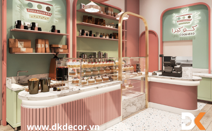 Thiết Kế Quán Trà Sữa Phong Cách Hàn Quốc Hot Nhất 2024