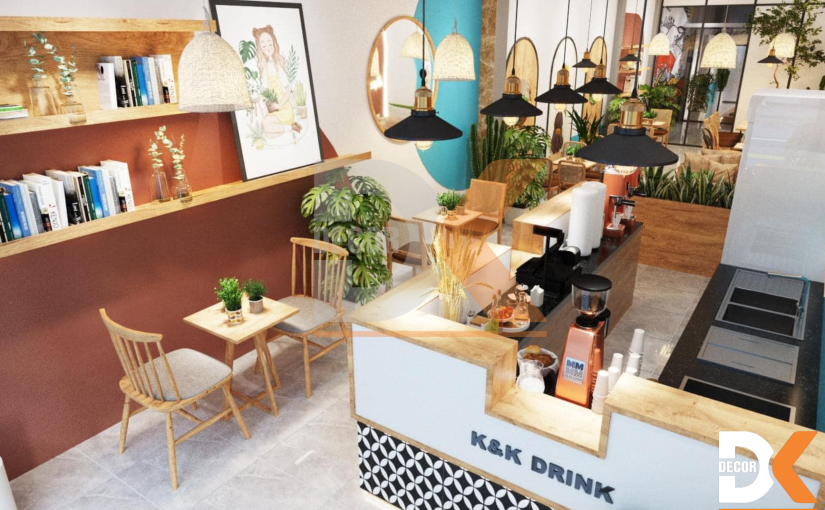 Thiết Kế – Thi Công Quán Trà Sữa TPHCM Trọn Gói