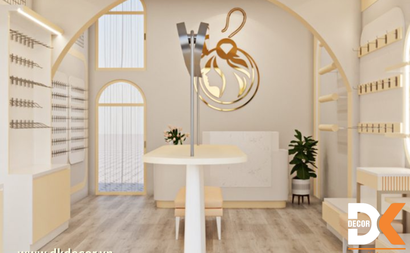 Thi Công Thiết Kế Showroom Trang Sức Đẹp Sang Tại Bình Dương