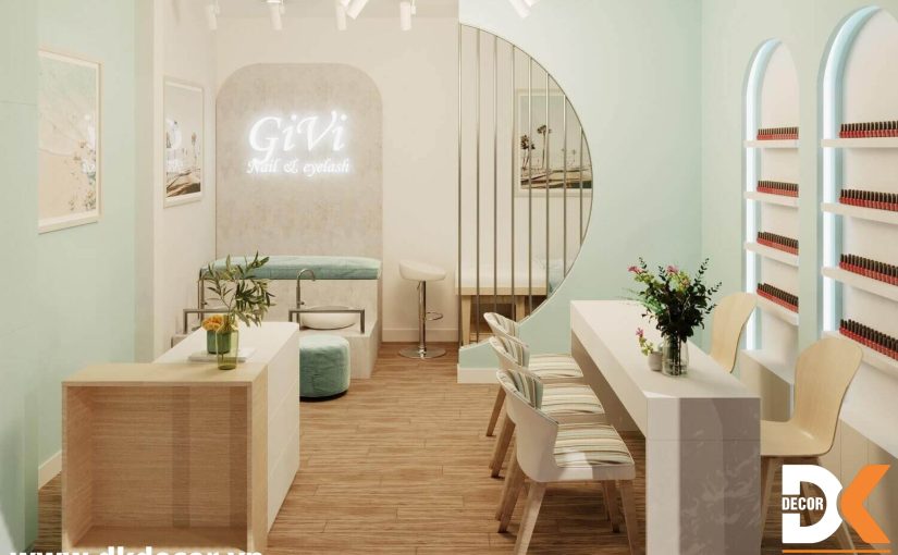 Chọn Phong Cách Hiện Đại – Xu Hướng Thiết Kế Tiệm Nail Ưa Chuộng