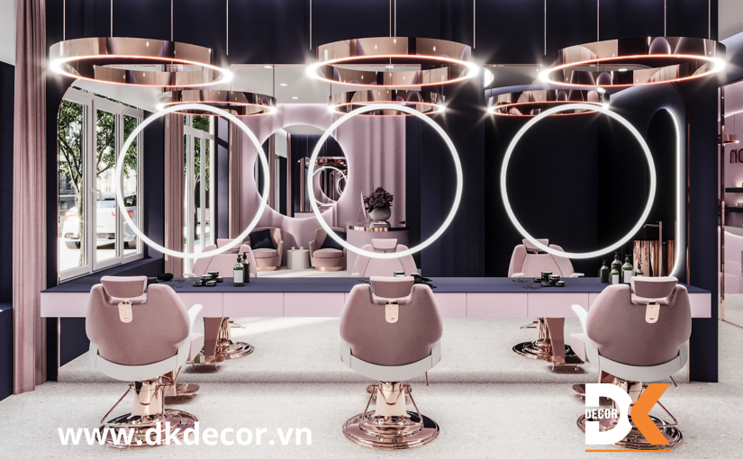 Mẫu Thiết Kế Tiệm Makeup Kết Hợp Tiệm Nail Độc Lạ, Chuyên Nghiệp Nhất 2024