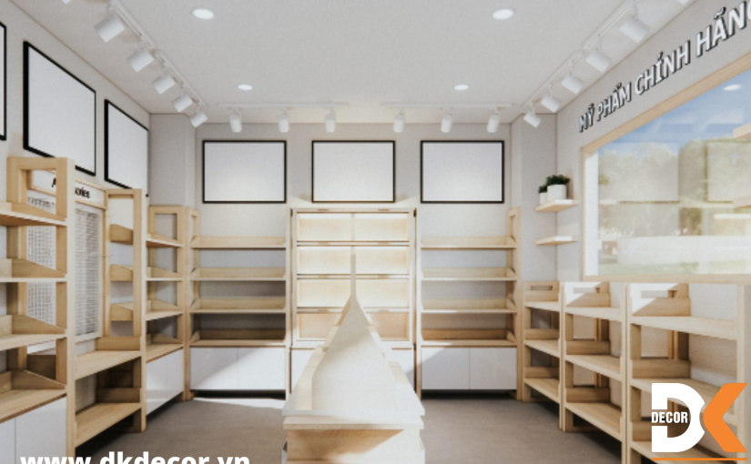 Thi Công Shop Mỹ Phẩm Tại Bình Tân –  Báo Giá Trọn Gói