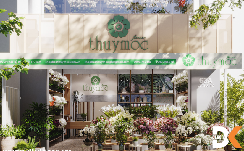 Thiết Kế Thi Công Shop Hoa Tươi Thu Hút Ngày Tết 2024