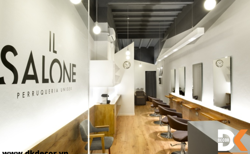 Thiết Kế Thi Công Salon Tóc Nhỏ Hiện Đại Tại Thủ Đức 2024