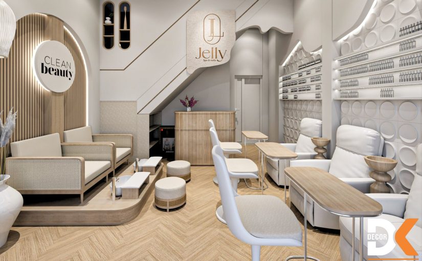 Phong Cách Thiết Kế Tiệm Nail Yêu Thích – Nâng Tầm Không Gian