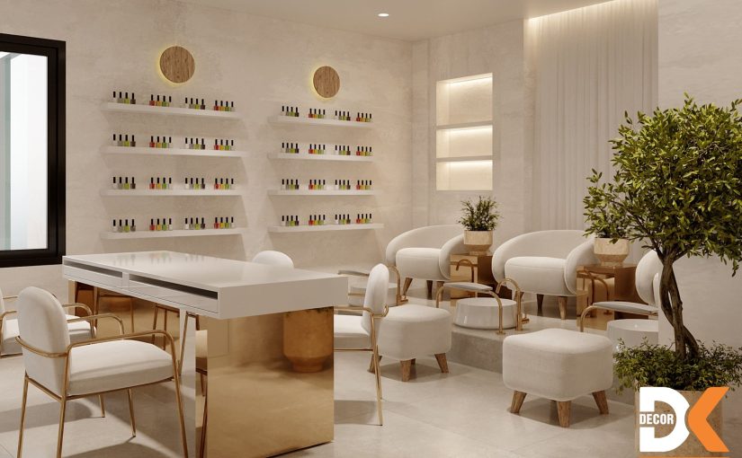 Thiết Kế Tiệm Nail Đẹp Quận Tân Phú