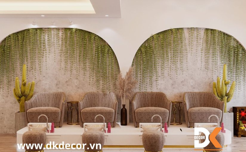 Thiết Kế Tiệm Nail Chuyên Nghiệp Tại Bình Chánh TPHCM