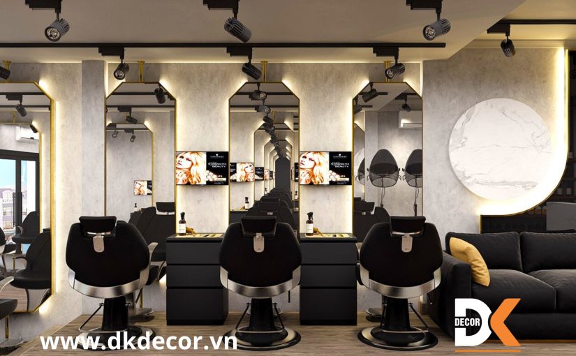 Thiết kế Salon Tóc Đẹp, Sang Trọng Tại Quận 2 TPHCM