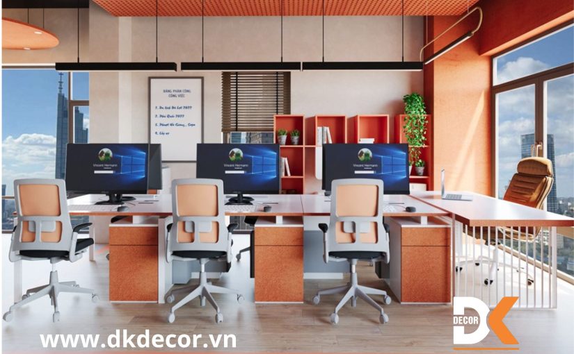 Thiết Kế Nội Thất Văn Phòng Đẹp, Ấn Tượng Tại Quận 7