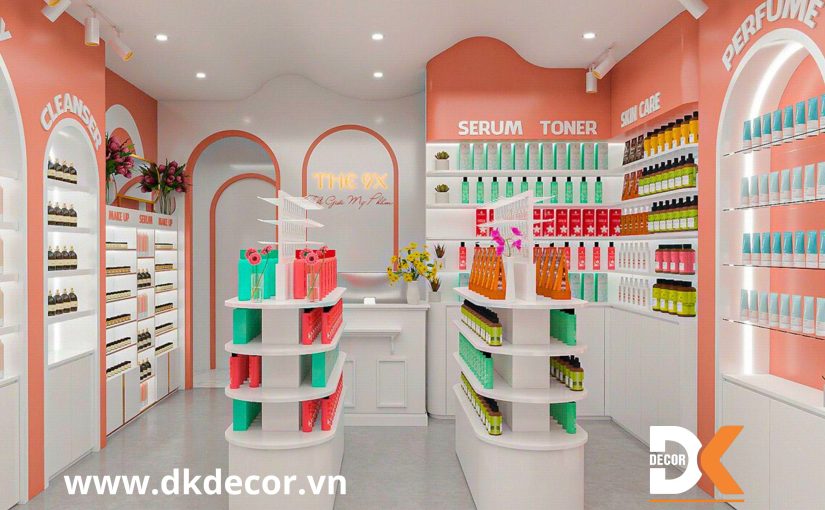 Mẫu Thiết Kế Shop Mỹ Phẩm Đẹp, Hiện Đại, Xu Hướng Mới Nhất 2024