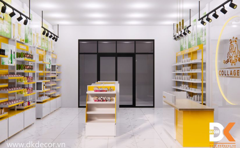 Thiết Kế Shop Mỹ Phẩm Collagen