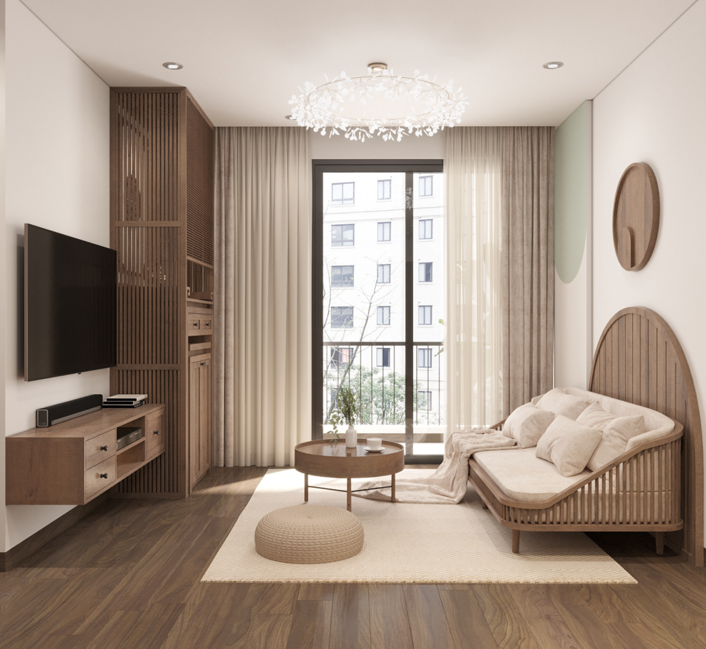 thiết kế nội thất phòng khách