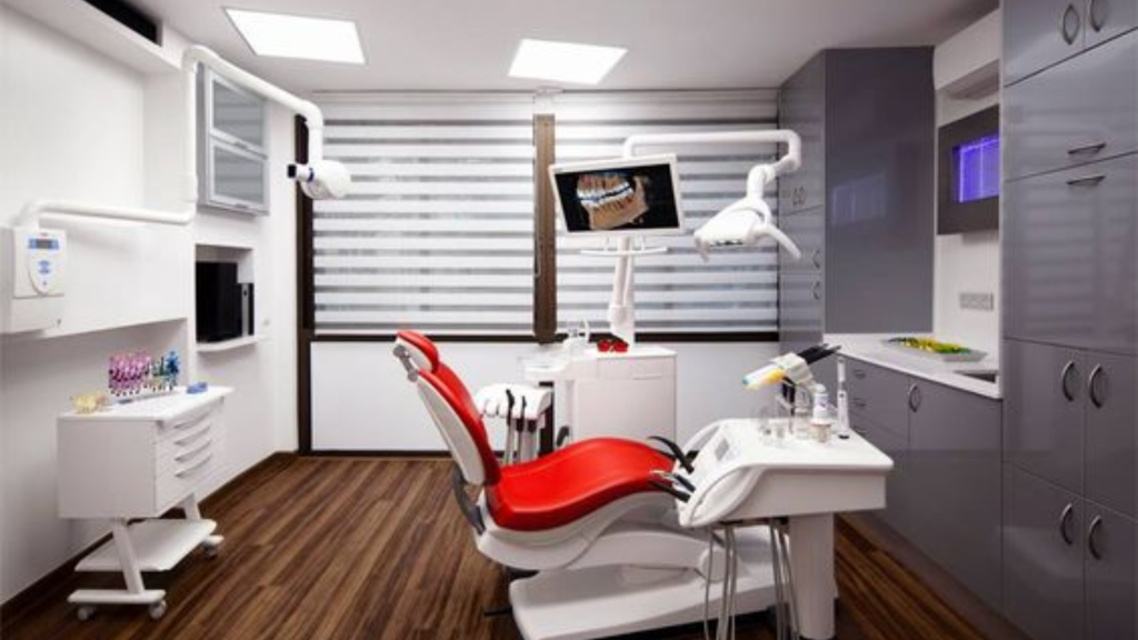 thiết kế phòng khám nha khoa nhỏ