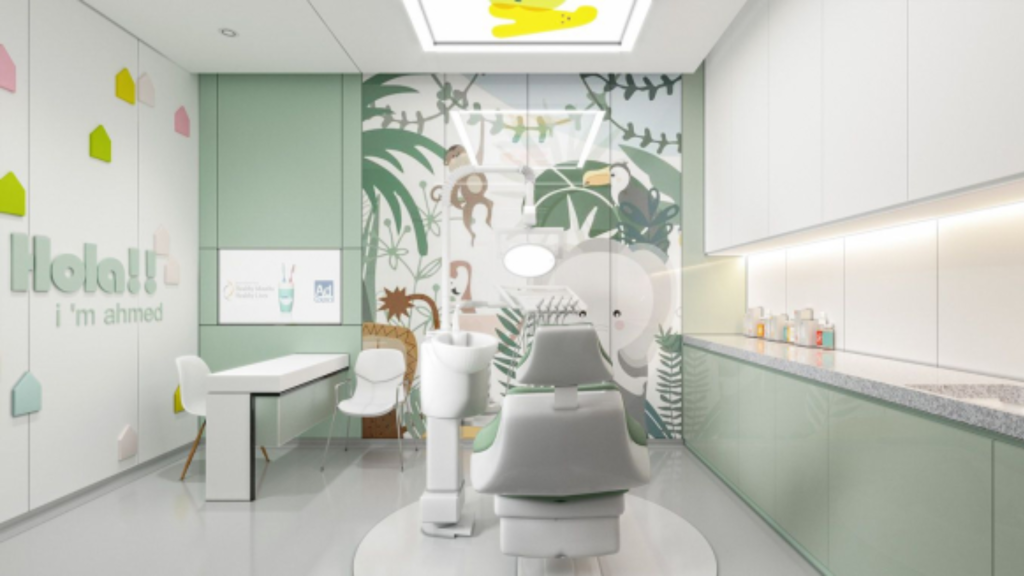 thiết kế phòng khám nhi