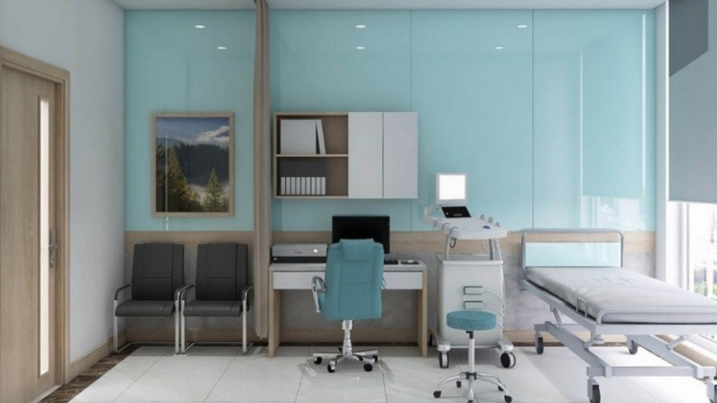 thiết kế phòng khám tại nhà