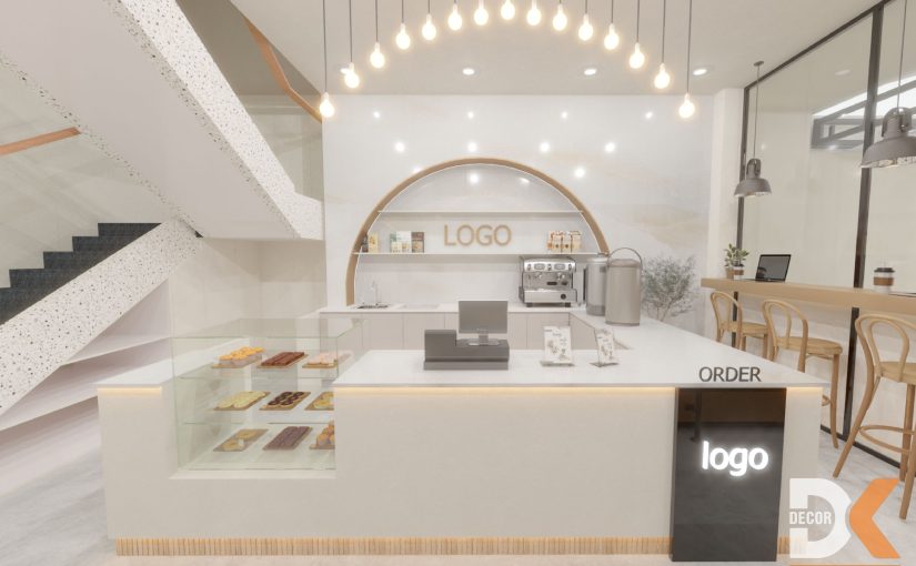 Thiết Kế Quán Cafe Quận 9 2 Tầng