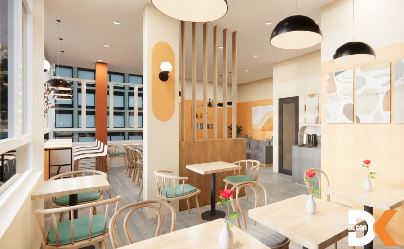 Thiết Kế Quán Trà Sữa Tại Tân Phú HCM