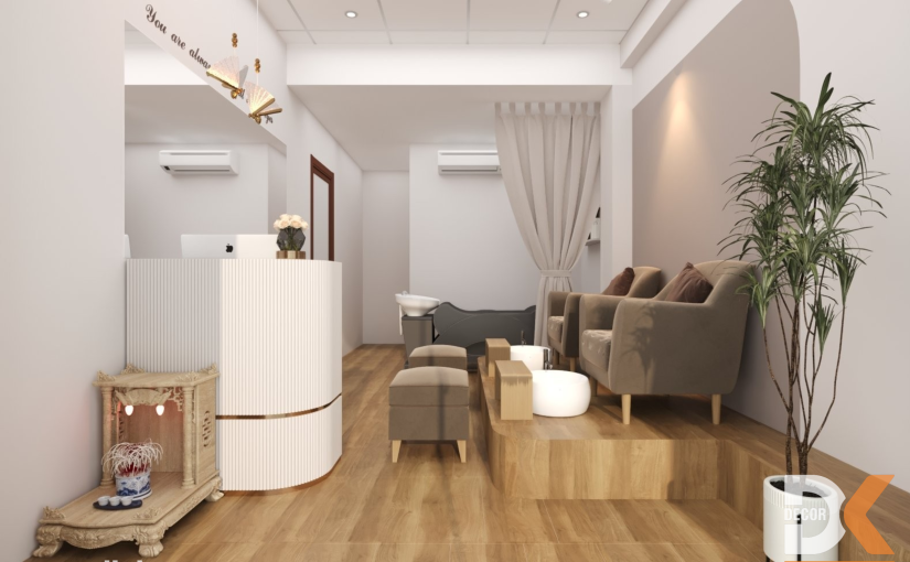 Thiết Kế Tiệm Nail Mini