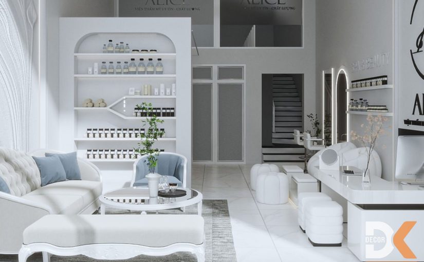 Thiết Kế Tiệm Nail Quận 12 TPHCM