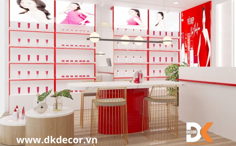 Thiết Kế Shop Mỹ Phẩm