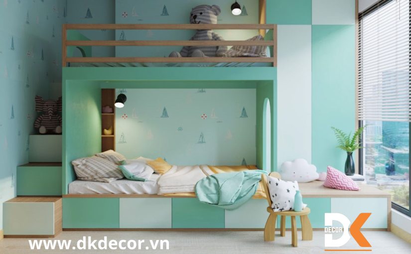 Thiết Kế Phòng Ngủ Trẻ Em Uy Tín, Chuyên Nghiệp Tại Quận 2