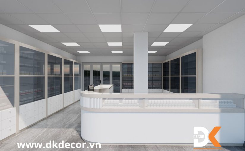 Thiết Kế Nhà Thuốc Chuyên Nghiệp 100m2 Tại Quận 2
