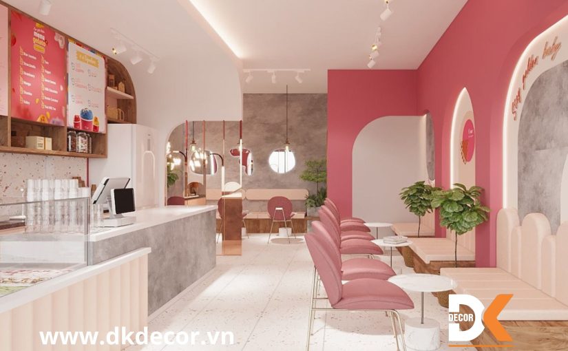 Thiết Kế Quán Trà Sữa