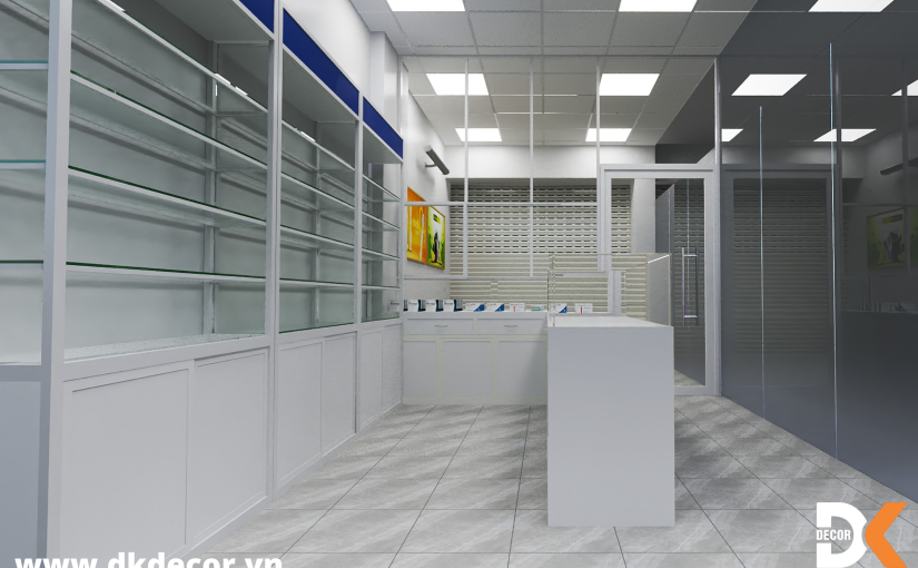 Thiết Kế Phòng Khám Nhà Thuốc