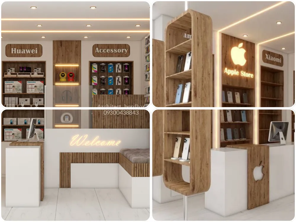 thiết kế shop điện thoại | NỘI THẤT DK