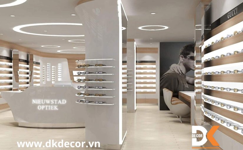 Thiết Kế Shop Mắt Kính Hiện Đại Tại Quận 7