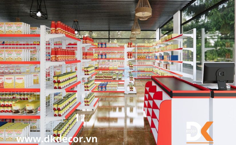 Thiết Kế Siêu Thị Mini – Cửa Hàng Tiện Lợi Ấn Tượng, Thu Hút