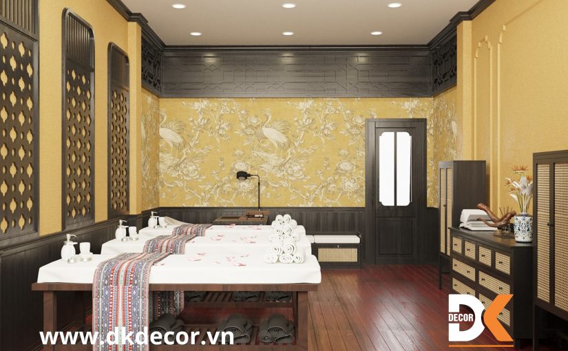 Mẫu Thiết Kế Spa Phong Cách Indochine Sang Trọng, Thu Hút