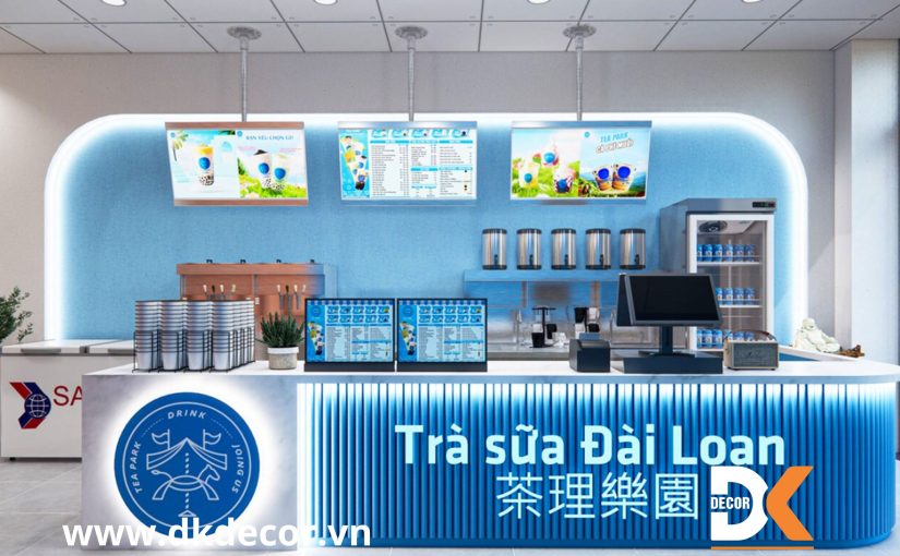 Thiết Kế Quán Trà Sữa Phong Cách Nhiệt Đới Ấn Tượng, Thu Hút