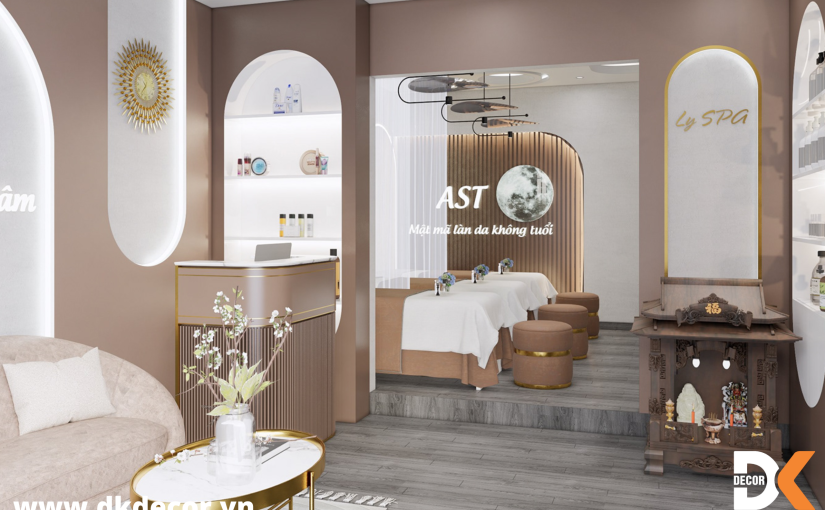 Thiết Kế Nội Thất Spa Tại Bình Dương