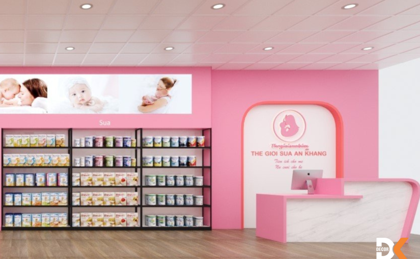 Thiết Kế Shop Mẹ Và Bé – Anh Thắng Q9