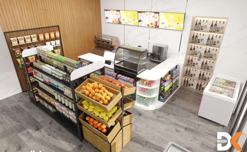 Thiết Kế Cửa Hàng Tiện Lợi Bình Thạnh