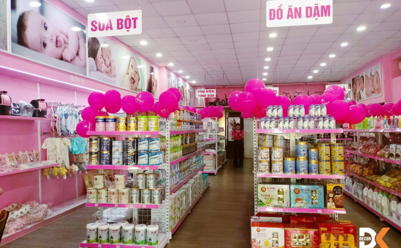 Thi Công Shop Mẹ Và Bé Quận 9 – Anh Thắng