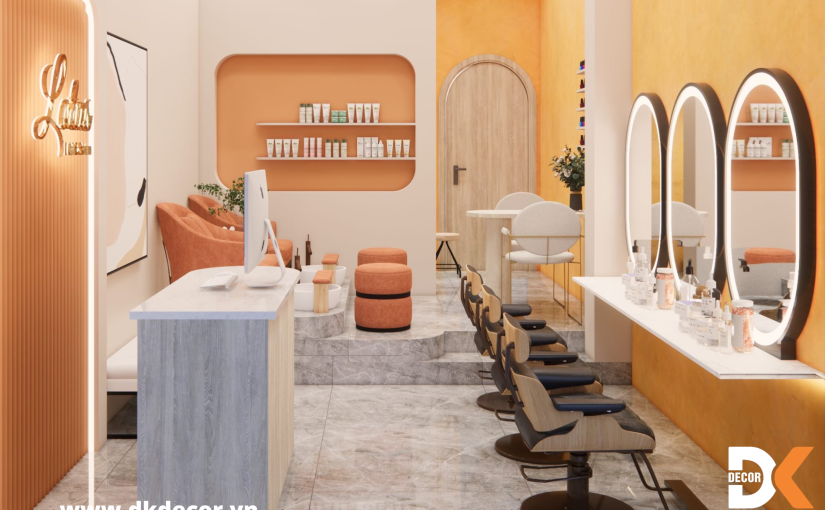 Thiết Kế Tiệm Nail Salon Lotus – Vũng Tàu