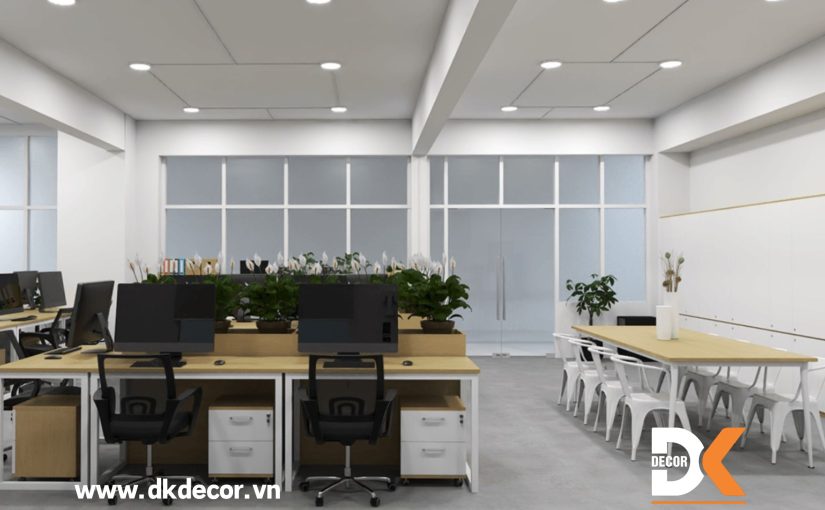 Mẫu Thiết Kế Nội Thất Văn Phòng Phong Cách Tối Giản Đẹp
